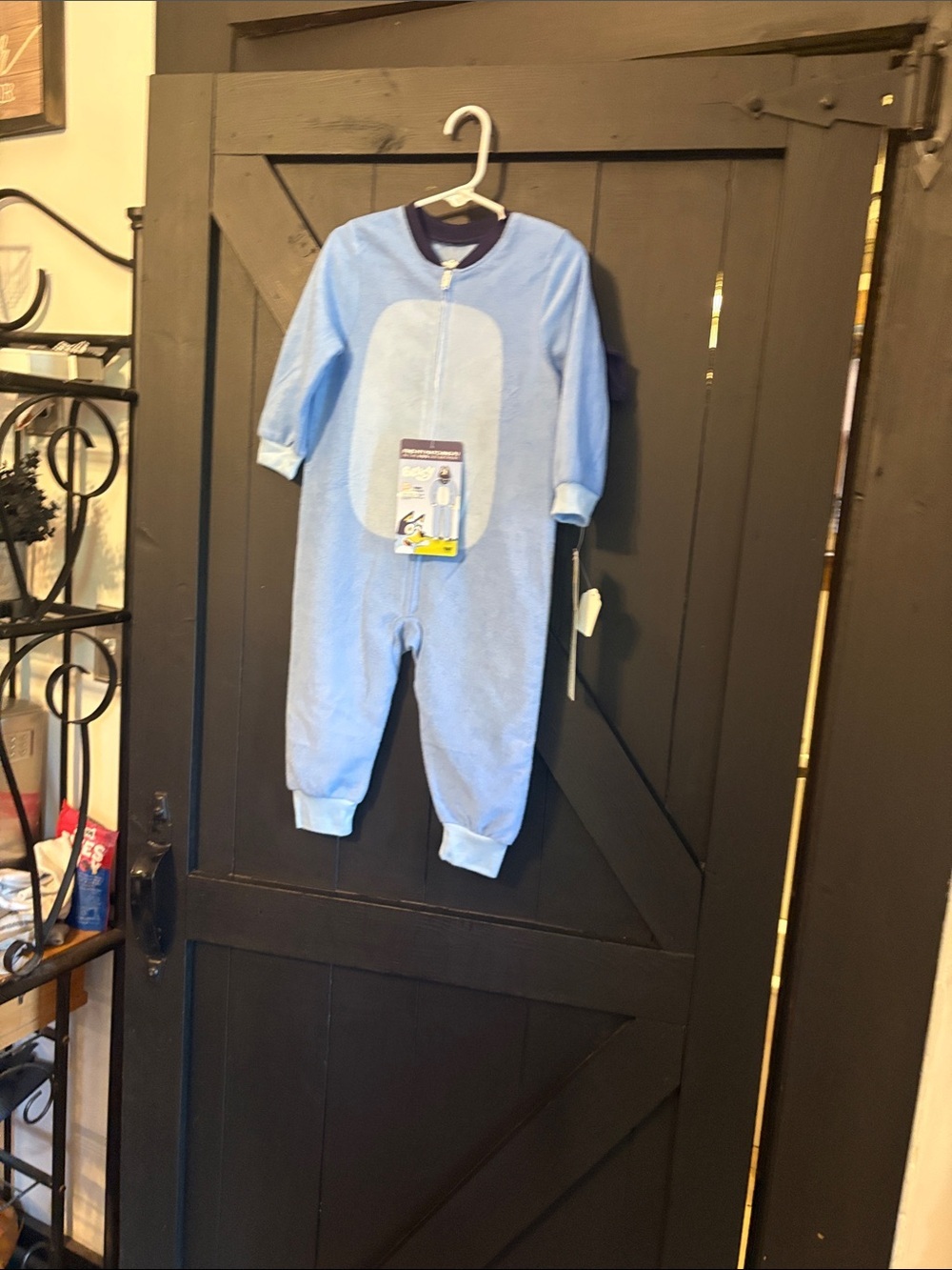 Bluey Kids 2T Blue Zip-Up Onesie